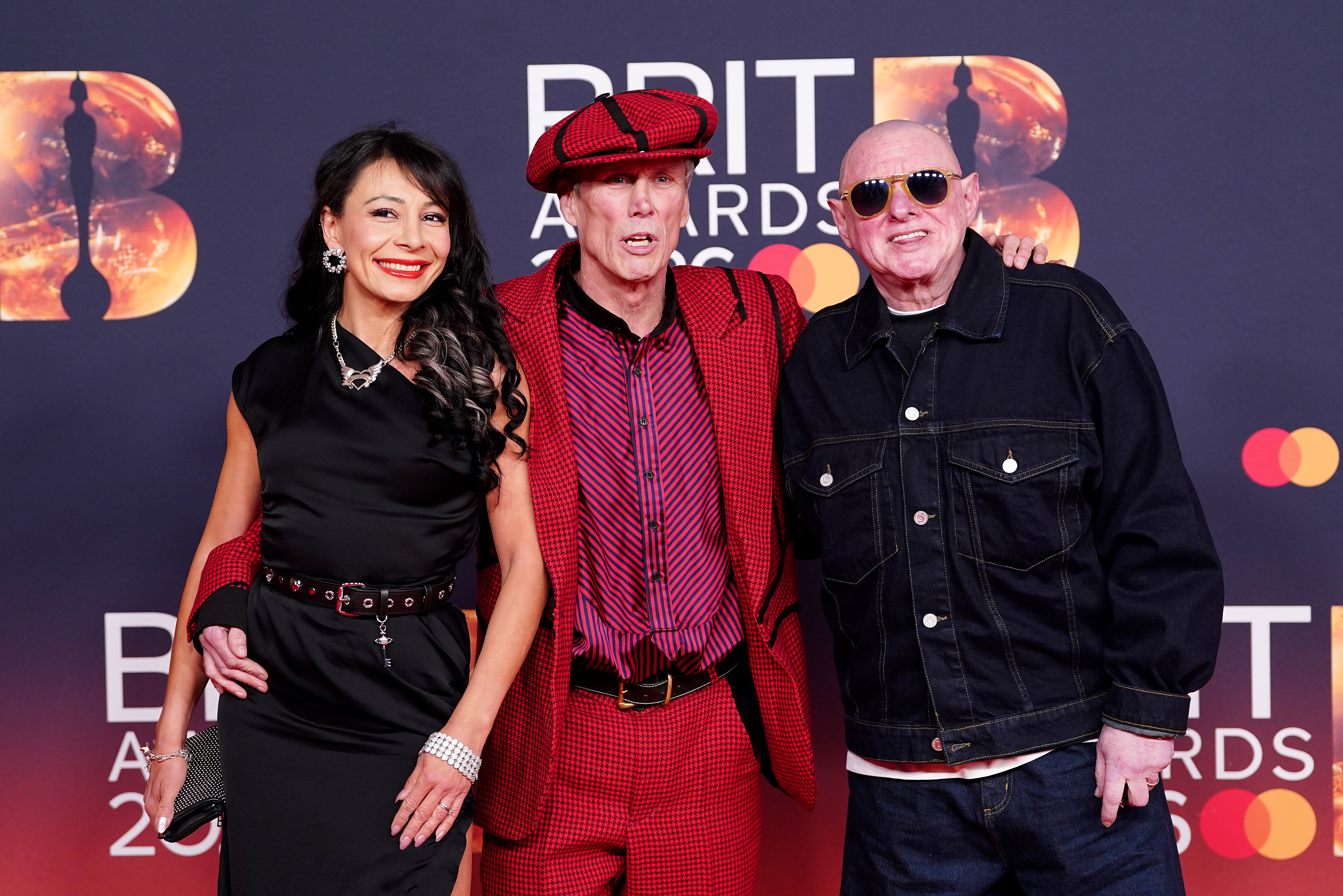 Happy Mondays’ Bez was among the stars bringing a local flavour to the Brit Awards as Manchester played host to the event for the first time.
