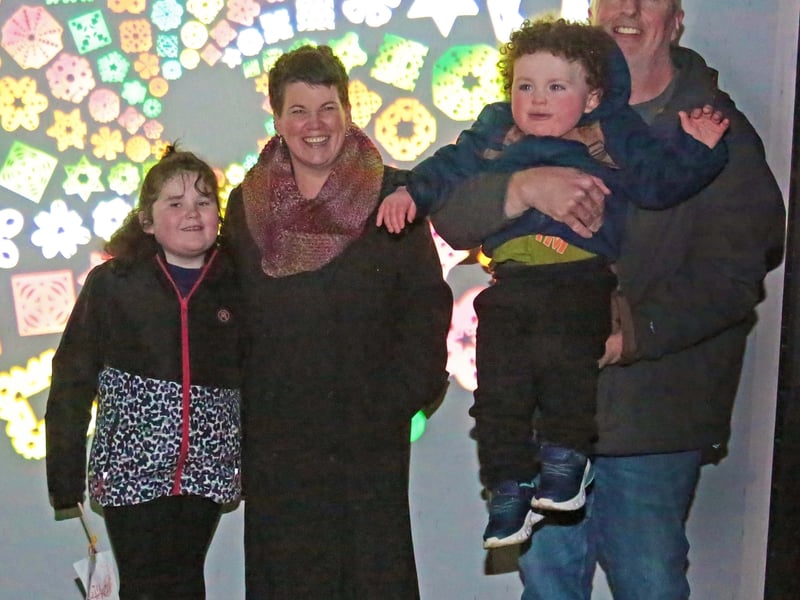 Caption: Freya, Marina, Unisean and Vinnie Sheridan