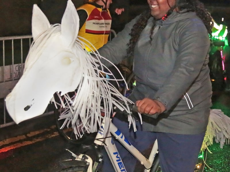 Caption: Glow on the Go Parade