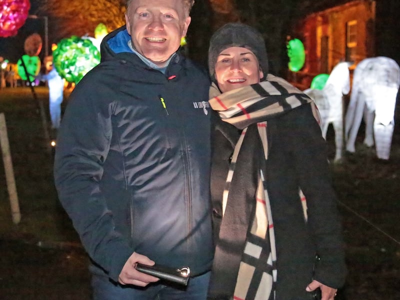Caption: CllrGary and Lorraine Murtagh
