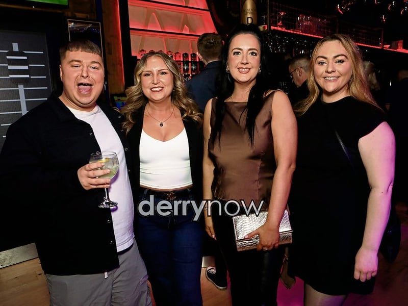 Caothan, Eimhear, Gillian and Ciara.