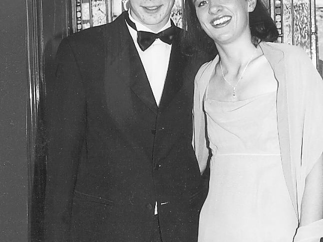 Caption: Newtownforbes Secondary School Debs night - Ciaran McKeon and Lisa Brady