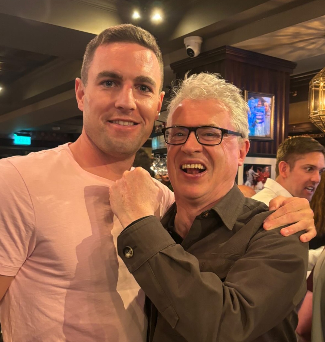 Brolly, a proud clubman with St Canice's Dungiven also let his hair down in Kilkenny City, visiting Pat Carroll's pub on Ballybough Street where he was welcomely received by staff and fellow pub goers alike.