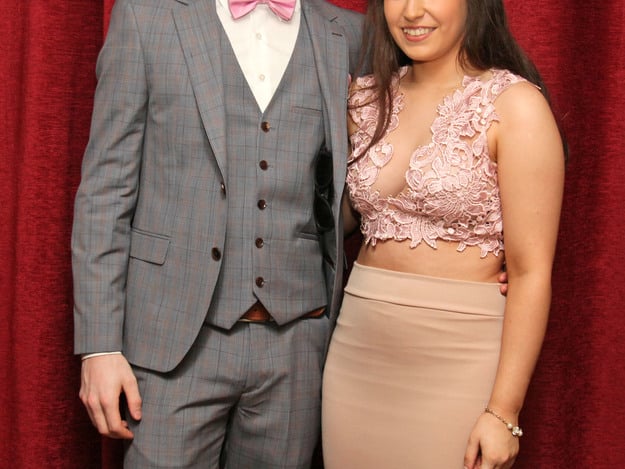 CLICK ON THE ARROWS ABOVE TO GO THROUGH THE GALLERY OF PICTURES Caption: Paul Gallagher and Shelley Gray