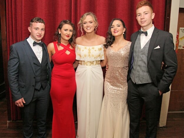 CLICK ON THE ARROWS ABOVE TO GO THROUGH THE GALLERY OF PICTURES Caption: David McCarthy, Amy Creighton, Shona Hutchinson, Sarah McKeirnan and Ryan Moffett