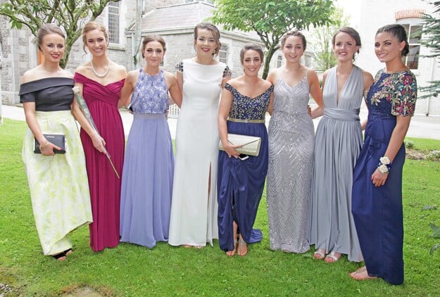 CLICK ON THE ARROWS ABOVE TO GO THROUGH THE GALLERY OF PICTURES Caption: Emma Doris, Rachel McCarthy, Niamh Smith, Kate Sullivan, Shauna Earlie, Aine Nevin, Stephanie Murray and Bridget Gleeson