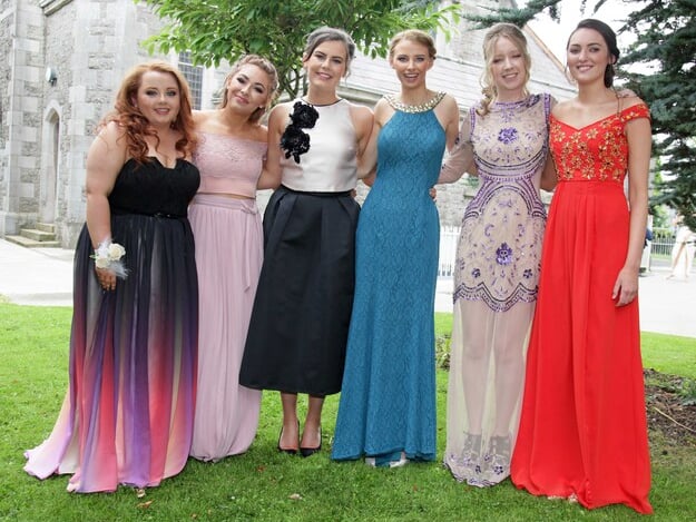 CLICK ON THE ARROWS ABOVE TO GO THROUGH THE GALLERY OF PICTURES Caption: Ciara McKenna, Anna McBride, Grace Kenny, Hannah-Kate Masterson, Jill Devlin and Ciara Shields