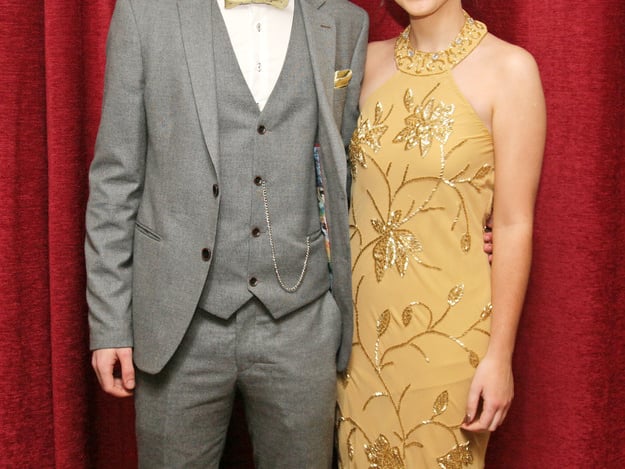 CLICK ON THE ARROWS ABOVE TO GO THROUGH THE GALLERY OF PICTURES Caption: Oisín Mac an Bheatha and Aoife Gordon