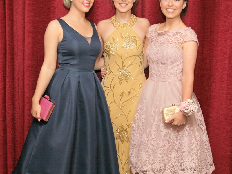 CLICK ON THE ARROWS ABOVE TO GO THROUGH THE GALLERY OF PICTURES Caption: Carla Rooney, Aoife Gordon and Clodagh Gray