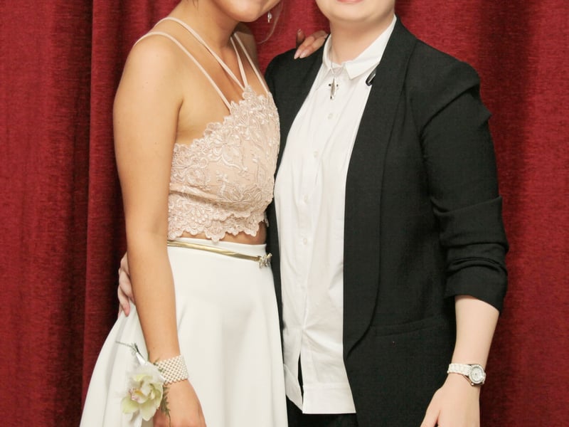 CLICK ON THE ARROWS ABOVE TO GO THROUGH THE GALLERY OF PICTURES Caption: Ava McCann and Jenny Healy