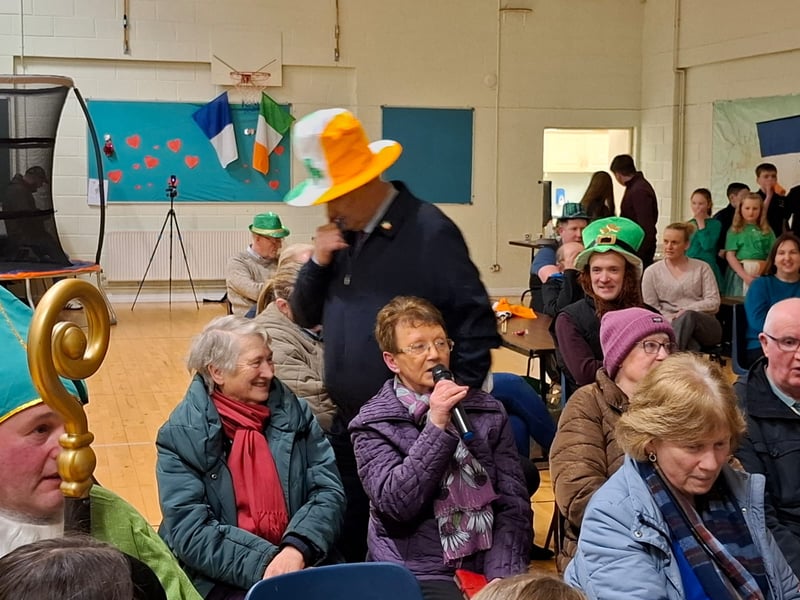 Laois locals gathered in excitement to mark the launch of this year's St Patrick's Day parade in Clonaslee. "We had a very successful launch night of the Clonaslee St Patrick’s day parade last Friday," committee member Paul Flanagan told the Leinster Express / Laois Live. The parade will see six individual cash prizes of €150 for floats across several categories, including best vintage, best dressed dog, most original, most entertaining, best club and best school. "On top on this there we be an overall cash prize of €600 for the best overall float," Mr Flanagan explained. There will be something for everyone on the day, with music and street entertainment promising to be fun for the whole family. Entries in the parade must meet at Clonaslee Community centre from 11am in St Patrick's Day. For enquiries please phone Brendan at (087) 967 5054 or Ronan at (085) 148 2296. Last year's parade was a roaring success, with the winning 1975 Laois hurling team appointed grand marshalls for the parade, 50 years on from their win. Last year also saw the parade committee presented with a famous set of bagpipes belonging to the legendary piper, Frank Dunne. Frank Dunne was a prominent member of the Laois Brigade of the Old IRA who was buried with full military honours in Clonaslee in September 1979. Frank's best-known relatives were the late RTÉ sports journalist Mick Dunne and his daughter is the now retired RTÉ newsreader Eileen. See photos of last year's St Patrick's Day parade in Clonaslee here.