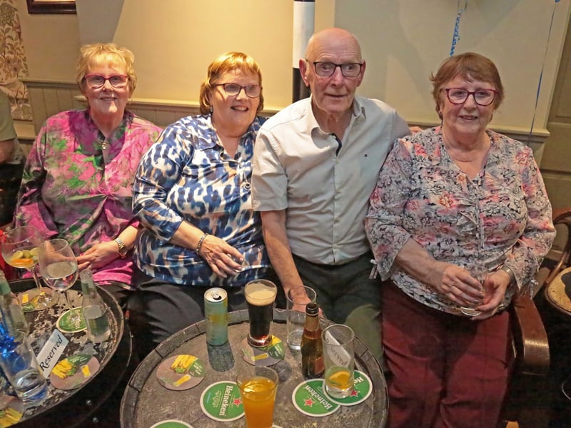 Caption: Bernie Donohoe, Mary Clarke, Jody Sheridan and Eileen Connell