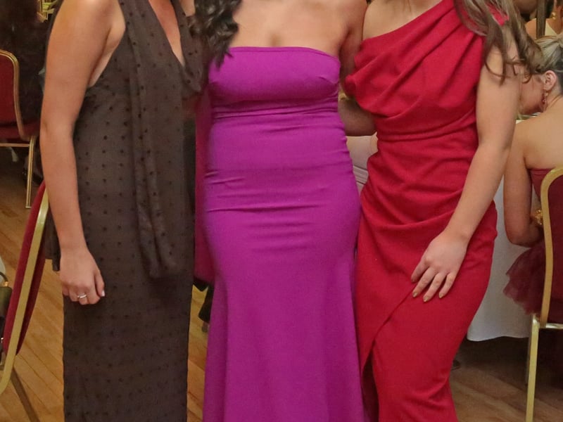 Caption: Emma Dowd, Lauren Killian and Leah Kenny Picture: Shelley Corcoran