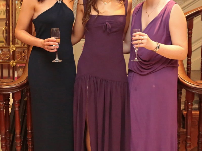Caption: Isabella Farrell, Ellen O'Boyle and Ruth Murtagh Picture: Shelley Corcoran