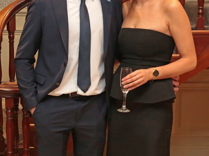 Caption: Luke O'Boyle and Caoilinn Flood Picture: Shelley Corcoran