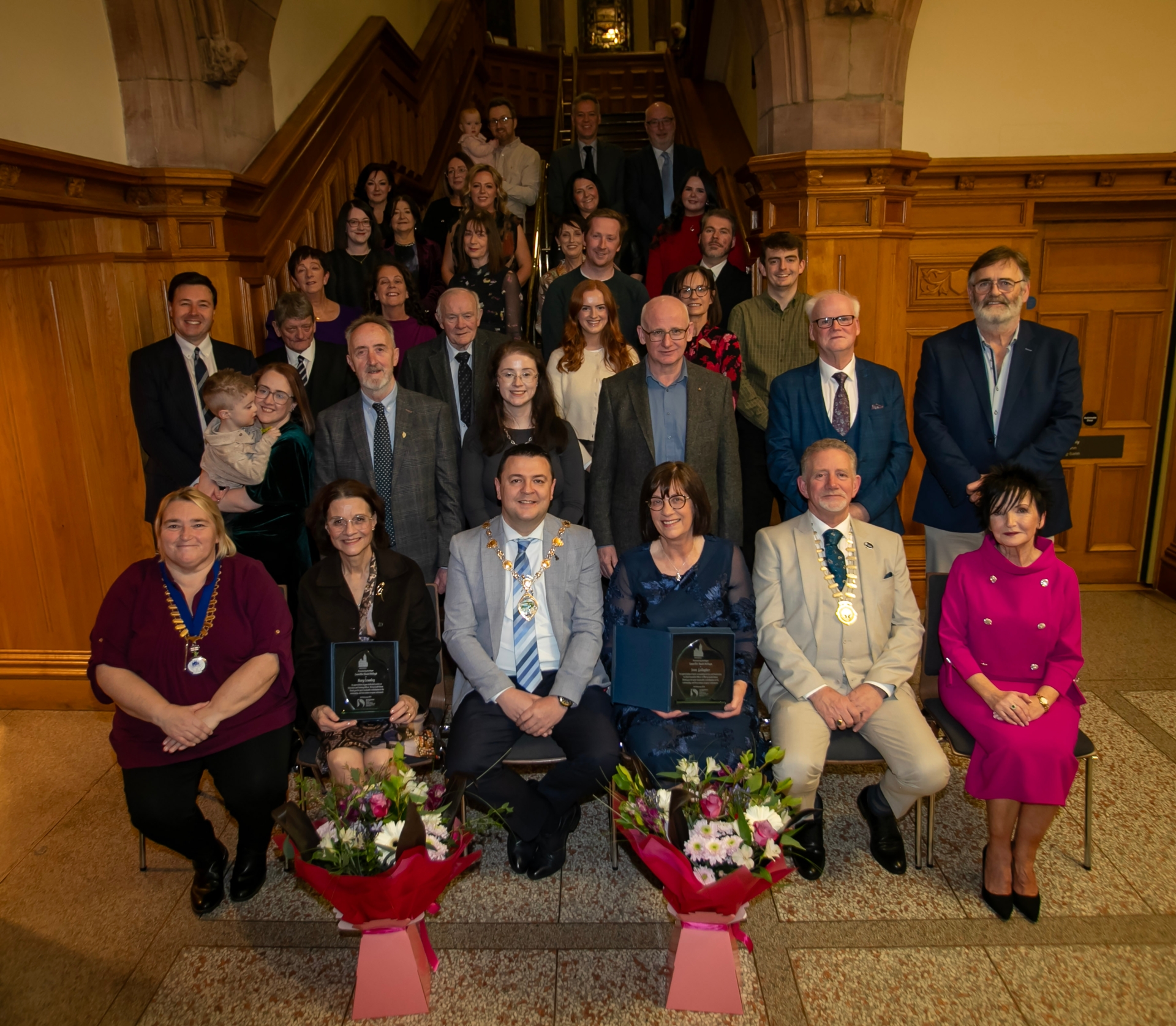Mayor of Derry City and Strabane District Council, Cllr Ruairí McHugh, hosted a special civic reception in the Guildhall on Tuesday, February 3 to honour two long-serving members of Derry Credit Union who have each given an exceptional 50 years of service. Mary Crumley and Joan Gallagher were joined by family members, friends and representatives from the Irish League of Credit Unions at the celebratory event, which recognised their lifelong dedication to their local branch and the wider community. Paying tribute, Mayor McHugh thanked both women for their remarkable commitment, saying: “Reaching 50 years of service is an extraordinary achievement and speaks volumes about Mary and Joan’s dedication, professionalism and deep commitment to their community. "Credit unions are built on trust, service and people, and for five decades Mary and Joan have embodied those values. On behalf of the Council and the wider community, I want to thank them for the lasting contribution they have made to Derry and to congratulate them on this outstanding milestone.” PICTURED BELOW: DERRY CREDIT UNION RETIREES. . . .The Mayor of Derry City and Strabane District Council, Ruairi McHugh pictued with Mary Crumley and Joan Gallagher, two ladies who are retiring from Derry Credit Union with over 50 years service between them, at a function in their honour at the Guildhall on Tuesday evening last. Included are family members, Irish League of Credit Union representatives, Derry Credit Union board members and staff. (Photos: Jim McCafferty Photography) We want your photos to feature on the website via our Camera Club. Do you have a great photo from life in the locality? Whether it’s a party, wedding, communion, landscape, a quirky shot from your archives, or a simple everyday moment, we want your snapshots. We are inviting people to share photos that capture the spirit of the county. From special occasions to quieter moments, your pictures help tell the story of everyday life in our community. To submit: Go to the Camera Club