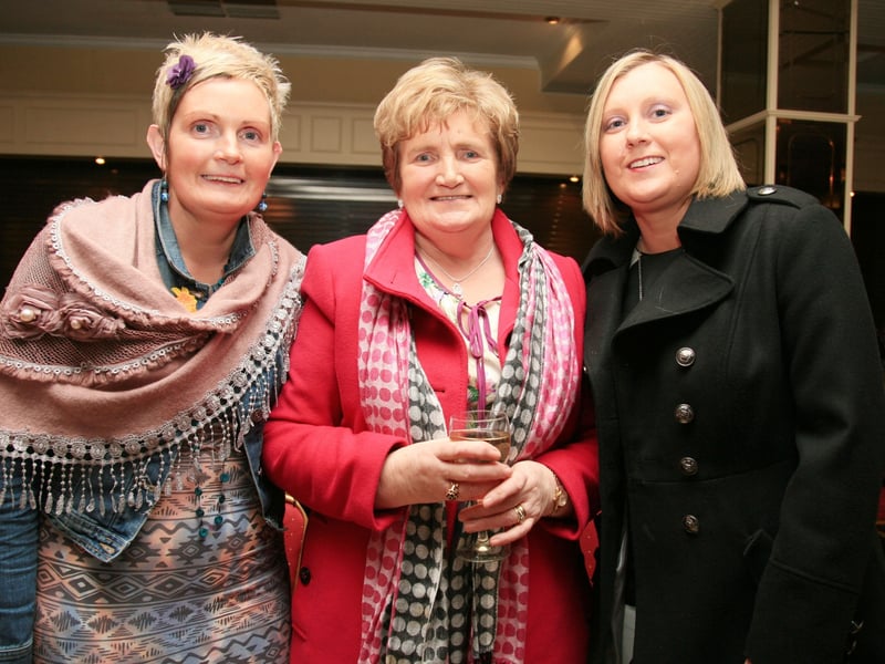 Caption: Deirdre Banaher, Maureen McTiernan, Emer McTiernan Picture: Shelley Corcoran