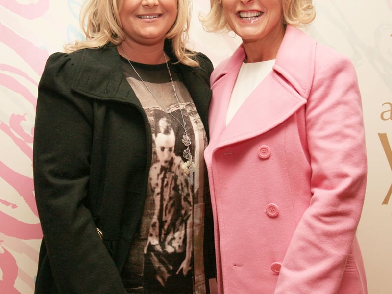 Caption: Sonia Fahy and Patricia McKeon at the 2013 St Joseph's Care Centre Fashion Show PICTURE: Shelley Corcoran