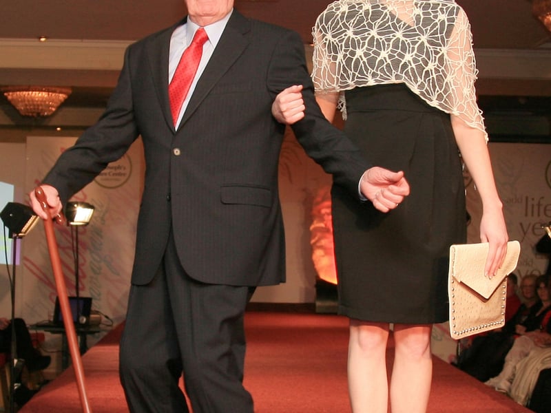 Down Memory Lane | Longford's dedicated followers of fashion sparkle in this gallery from 2009 Down Memory Lane | Check out the fabulous catwalk style at this Longford fashion show from a decade ago Down Memory Lane | Longford's marathon women run for Chernobyl in 1999 and Declan Nerney guest at St Christopher's Sports Day Down Memory Lane | Lovely gallery of photos from big Longford Association in Dublin celebration a decade ago Down Memory Lane | Blooming fabulous gallery of pictures from 2012 Longford Rose of Tralee selection night Caption: Patrick Maguire and Emma on the catwalk at the 2013 St Joseph's Care Centre Fashion Show Picture: Shelley Corcoran