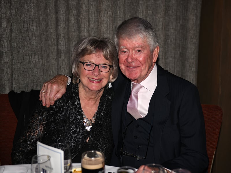 Caption: Mary and Noel Early (Ballinalee) at the 67th Longford Association in London dinner dance in the Clayton Hotel, Chiswick last Saturday. Picture: Malcolm McNally Photography