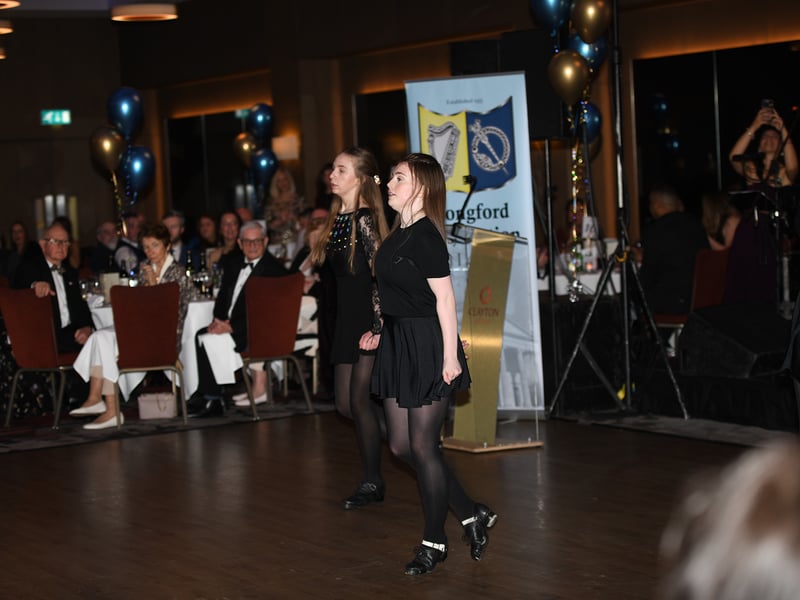 Caption: Dancers from Scoil Rince Ryan Lavelle entertaining guests in attendance at the 68th annual Longford Association London dinner and dance in  the Clayton Hotel Chiswick in West London on Saturday, February 3 Picture: Malcom McNally Photography