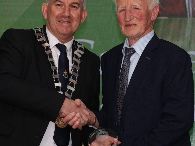 APPRECIATION The winner of the Donegal Sports Star Appreciation Award is Cathal Hagan, Donegal Community Games. At 80 years of age, Cathal remains a remarkable example of dedication and achievement within the Donegal Community Games. For over 45 years, he has served with distinction at local, county, provincial, and national levels, including more than four decades as County and Area Treasurer. Cathal has played a central role in the success of countless events, supported new areas across Donegal, and helped guide record numbers of children to national finals. His lifelong commitment was recognised nationally with the Community Games National Volunteer Award in 2018. Working quietly behind the scenes, Cathal’s leadership has helped shape generations of young athletes, many of whom have gone on to national and international success. Cathal shared over 30 years of his remarkable Community Games journey with his late beloved wife Kathleen who herself gave a lifetime of commitment and service to the games and now their daughter Sinead carries on that proud family spirit. His achievements have left a lasting legacy, ensuring the strength, growth, and future of the Community Games in Donegal.