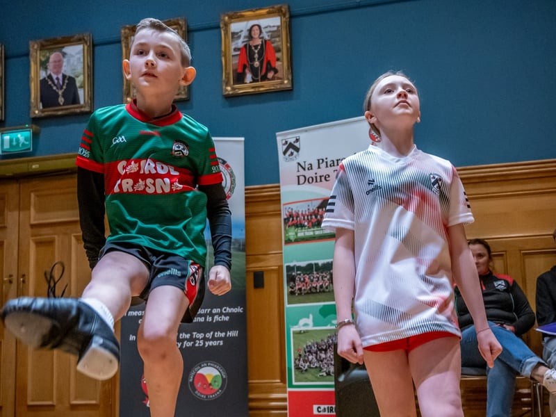 During the evening the club’s traditional band and Irish dancers entertained guest with performances.
