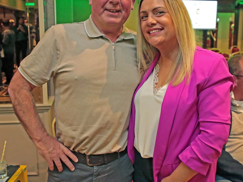 Caption: Damien and Mary Doherty