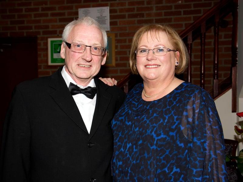 Caption: Eamon and Teresa Sheehy Also see: Stepping out in stunning style for the Longford Hunt Ball