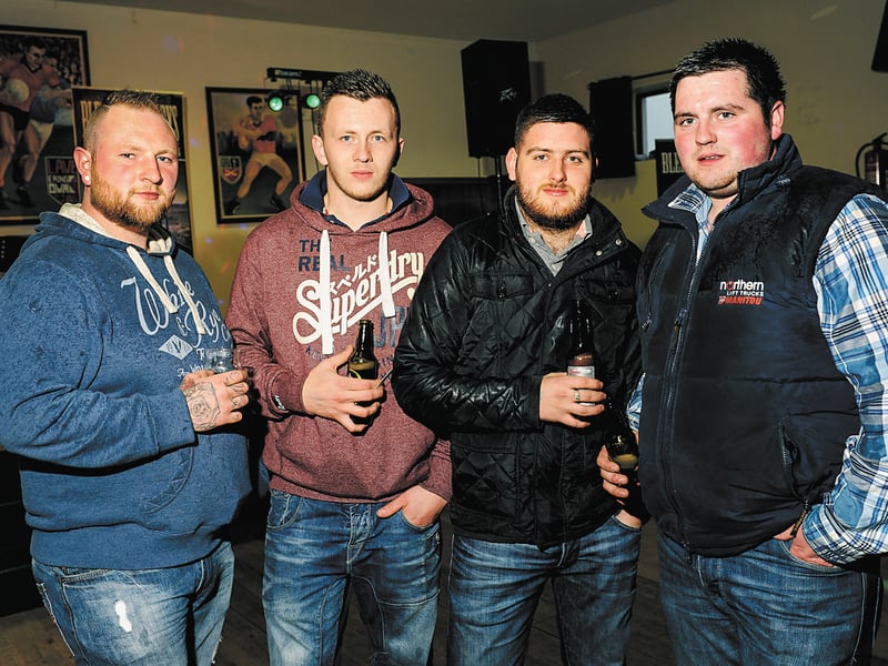 Alan Gowdy, Ross McLean Ryan and Kearney and Finbar Duffin.