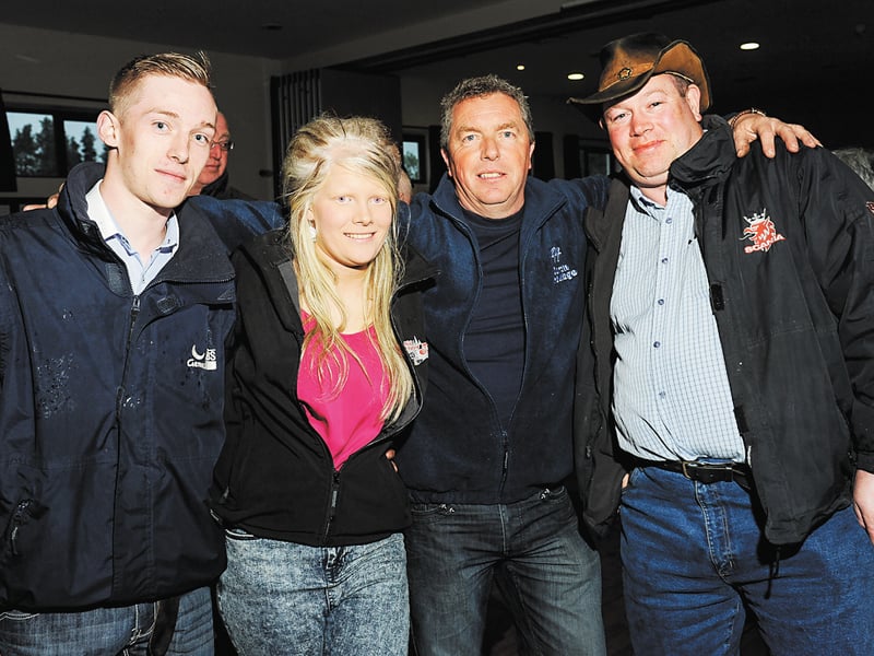 Having fun at the Mid Ulster Truckers BBQ and dance.