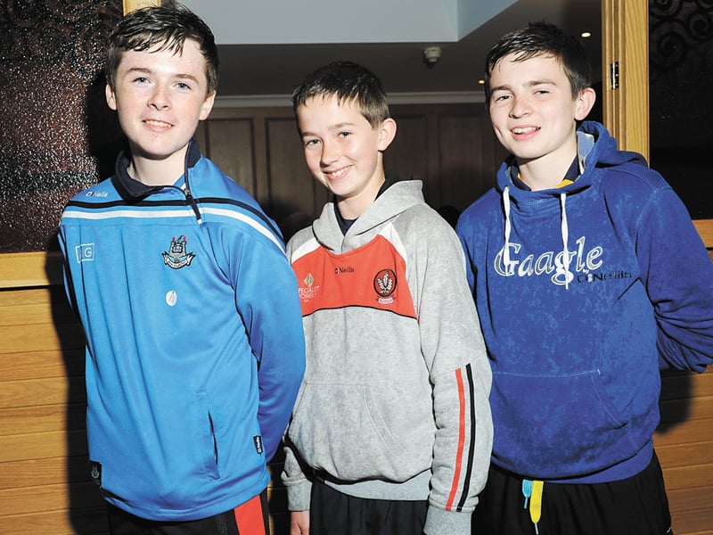 Jarlath Hughes, Oisin McCorry and Darmuid O'Neill.