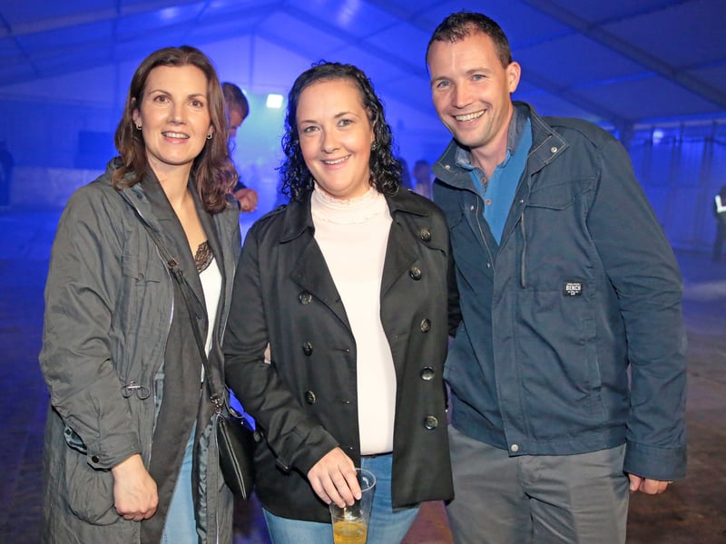 Caption: Edwina Farragher, Helena McGovern, John McGovern Picture: Shelley Corcoran