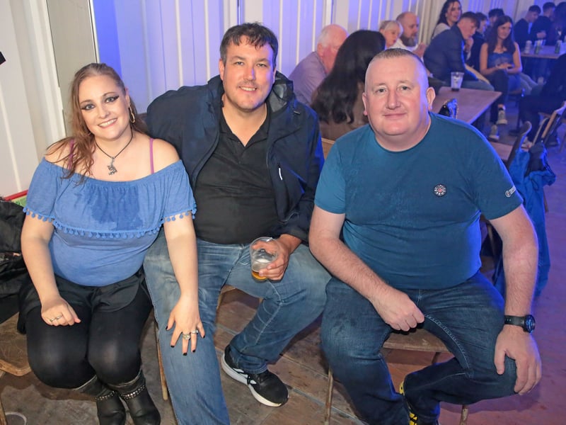 Caption: Jenny Higgins, Ken Keenan and Padraig Sheridan Picture: Shelley Corcoran