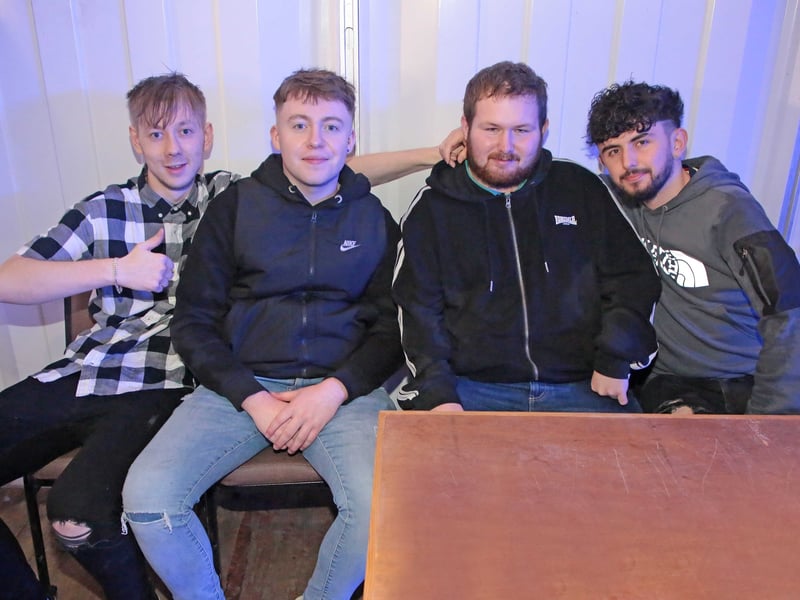 Caption: Cillian Cox, John McCormack, Eanna McGrath and Micheal McCarthy Picture: Shelley Corcoran