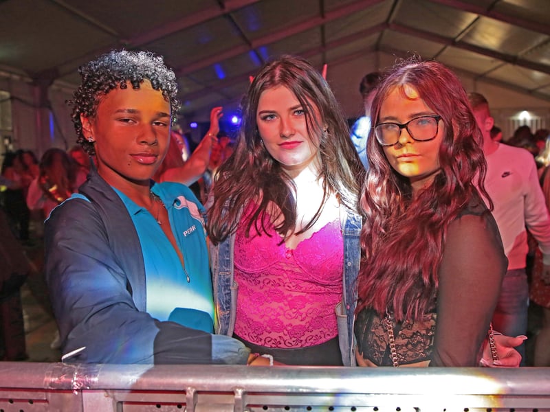 Caption: Kyle Togbe, Ciara Reilly Kerrigan, Macailya McKenna Picture: Shelley Corcoran