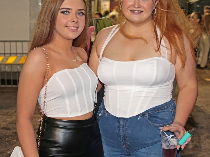 Caption: Kaitlyn Carberry and Cassie Connell Picture: Shelley Corcoran