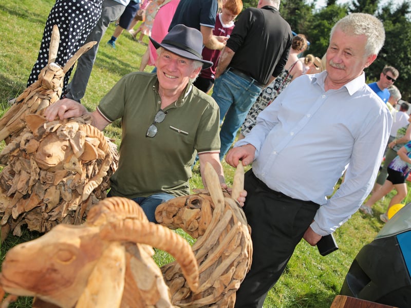 Caption: Michael McQuaid (McQuaid Artistic Designs), Lorcan Masterson