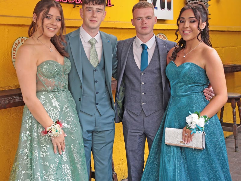 Caption: Rachel Foxe, Daniel Hetherton, Peter Mulligan and Kaycee Malone