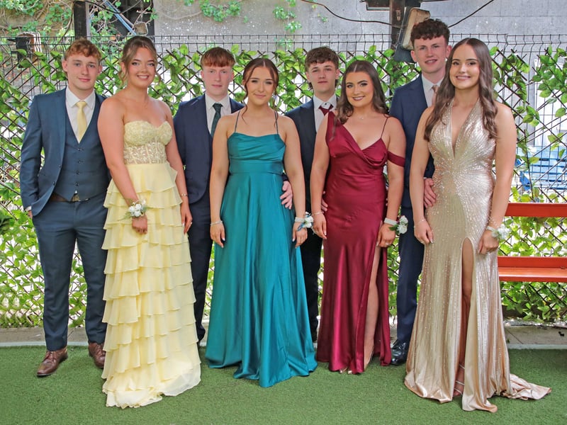 Caption: Adam McCarthy, Cara Duggan, Anna Fox, Aaron Grey, Kate Doherty Séan Gibbons, Nessa Buckley and Conn Maxwell