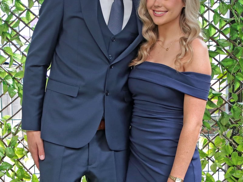 Caption: Rafal Nowak and Maria Crossan