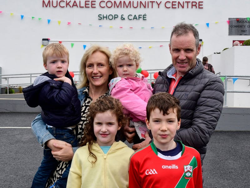 The Hally Family at the Opening of the Muckalee Community Centre.PICTURE: HARRY REID