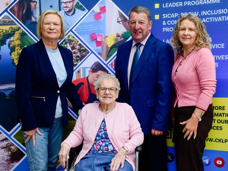 Eileen Dunne, Liz, Pat and Ann Marie Fitzpatrick.PICTURE: HARRY REID