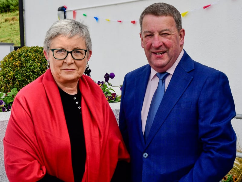 Catherine Byrne Murphy, (Kilkenny CoCo) with Cllr. Pat Fitzpatrick.PICTURE: HARRY REID