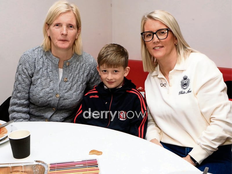 Louise O'Connor, Daithi and Grainne Hargan.