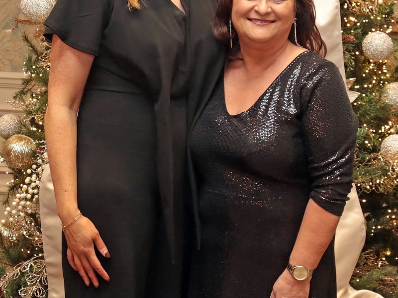 Caption: Anne Earley and Rosemary Gaynor