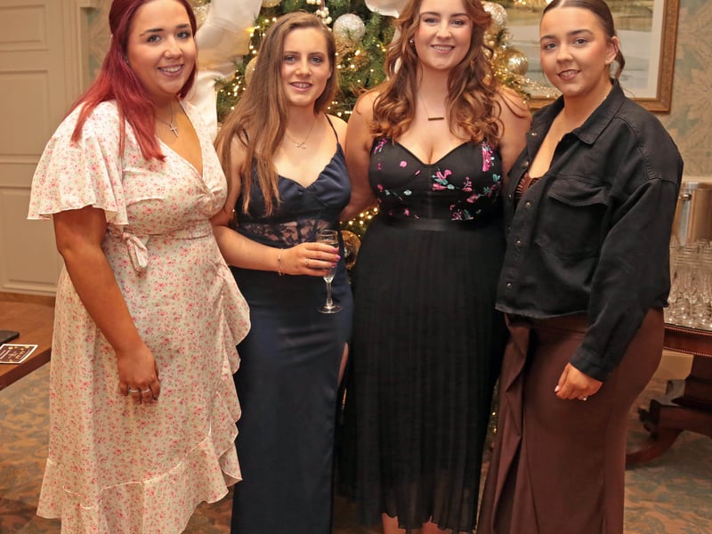 Caption: Leah and Arleine Farrell Malone, Edel Sheehy and Jessica Flynn