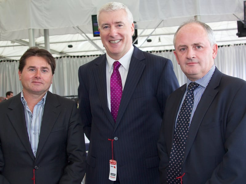 Caption: Brian Keogh, Pat Farrell, and Kieran Redmond.