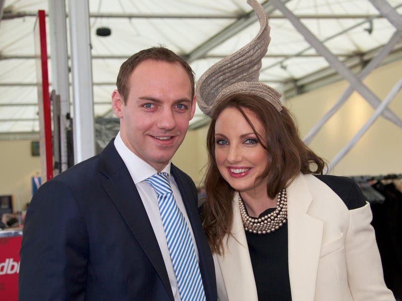 Caption: Kevin Barden and his sister Carol.