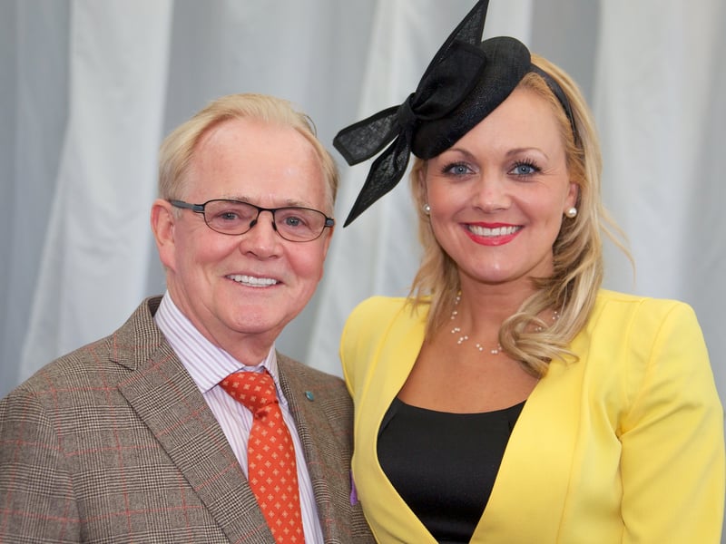 Caption: Longford native John Mahon, New York, with Rebecca Daly, Rooskey.